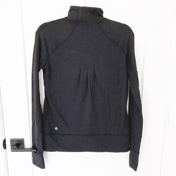 Lululemon Rush Hour Half-Zip Pullover in Black - 8 - Picture 5 of 6
